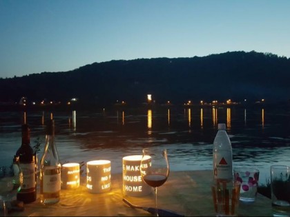 Foto: Biergarten Campingplatz "auf dem Salmenfang"